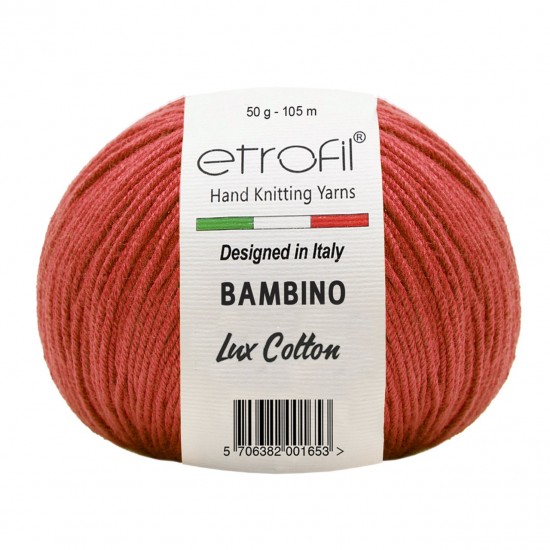 Etrofil Bambino Lux Cotton Kırmızı 70328