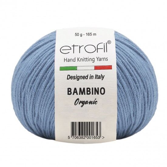 Etrofil Bambino Baby Cotton Orta Mavi 70513