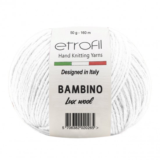 Etrofil Bambino Lux Wool Beyaz 70017
