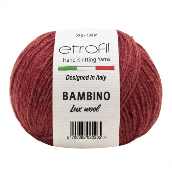 Etrofil Bambino Lux Wool Kırmızı 70034
