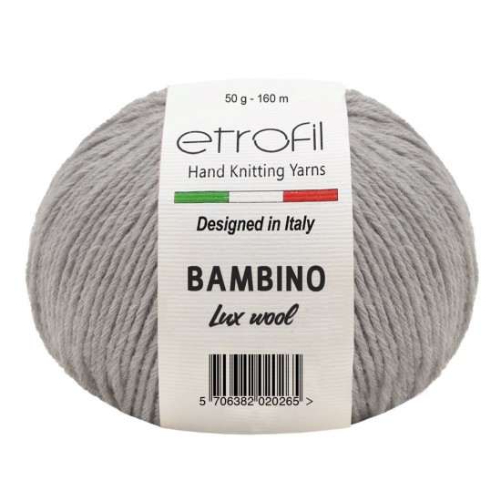 Etrofil Bambino Lux Wool Gri 70086