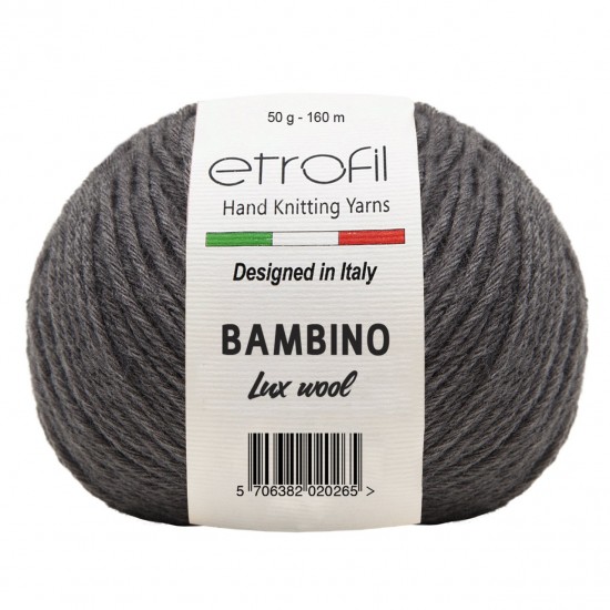 Etrofil Bambino Lux Wool Orta Gri 70087