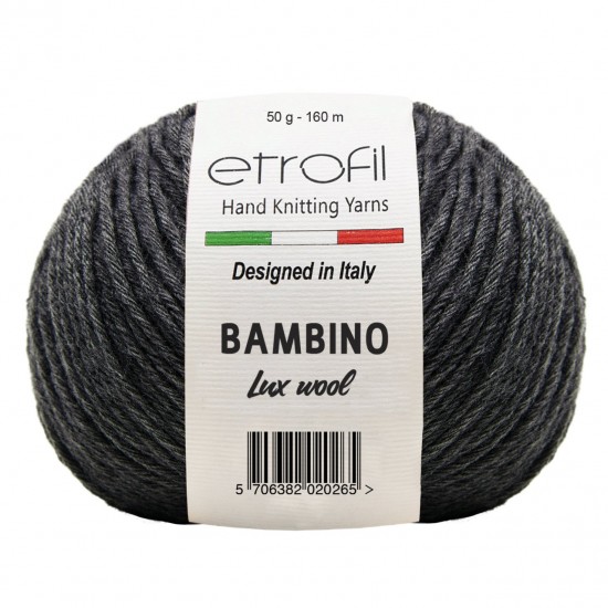 Etrofil Bambino Lux Wool Antrasit 70090