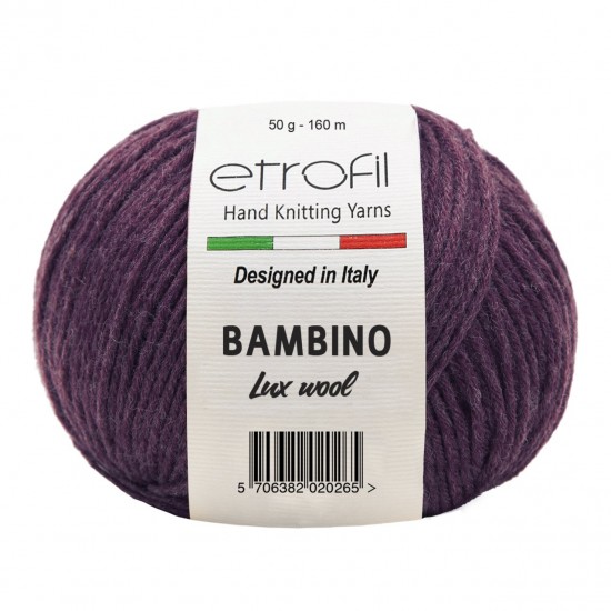 Etrofil Bambino Lux Wool Bordo 70317