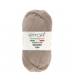 Etrofil  Organic Cotton Koyu Bej EB030