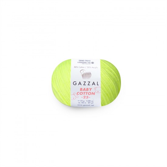 Gazzal Baby Cotton 25 - 3462