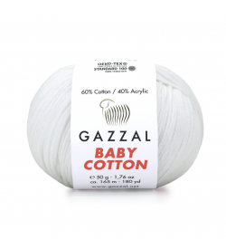 Gazzal Baby Cotton Ekru Bebek Yünü-3410