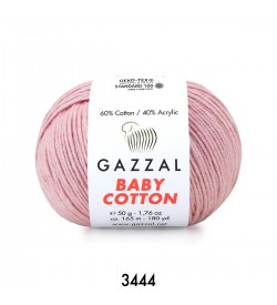 Gazzal Baby Cotton Pembe Bebek Yünü-3444
