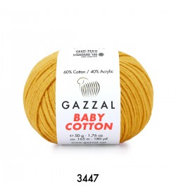 Gazzal Baby Cotton Bal Köpüğü Bebek Yünü-3447
