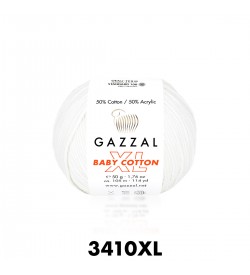 Gazzal Baby Cotton XL Ekru Bebek Yünü-3410XL