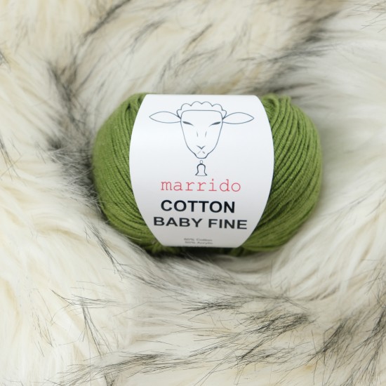 Ekonomik Cotton Amigurumi ve Punch İpi 50 Gram Kaplumbağa Yeşili