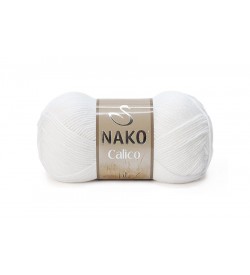 Nako Calico Beyaz-208