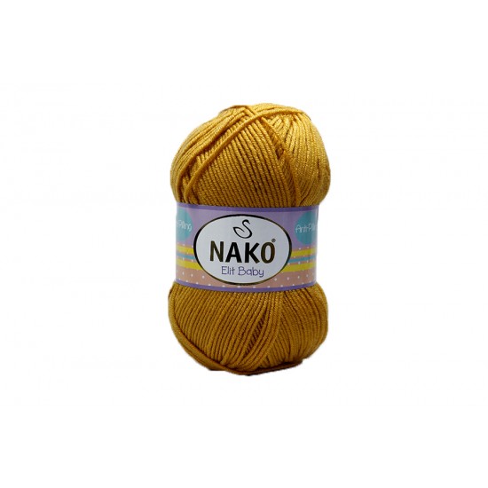 Nako Elit Baby Koyu Sarı-1636