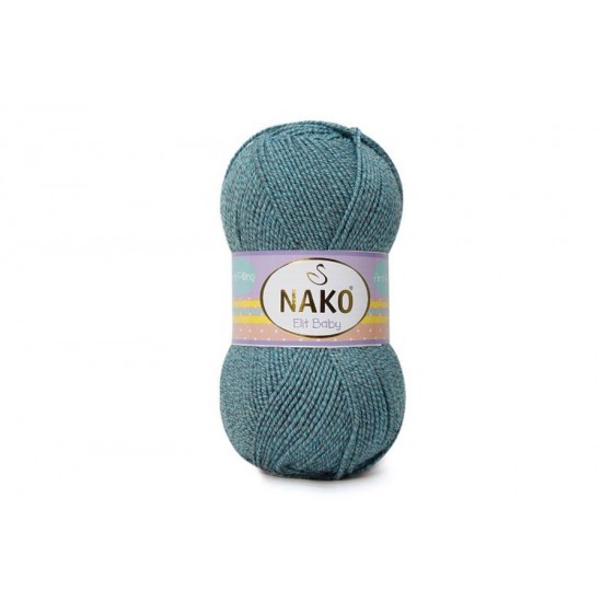 Nako Elit Baby Gri Azur Muline-21355