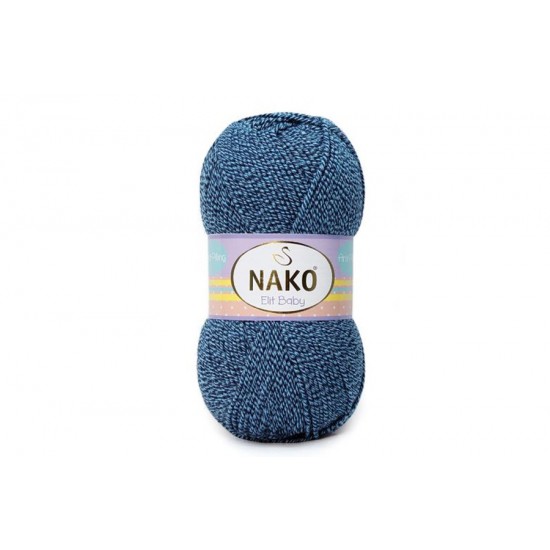 Nako Elit Baby Mavi Lacivert Muline-21350