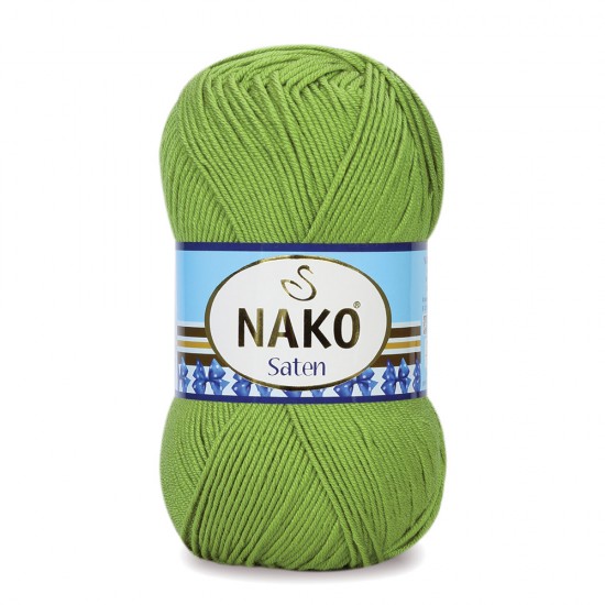 Nako Saten Fıstık Yeşili 3330