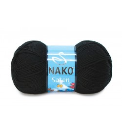 Nako Saten Siyah-217