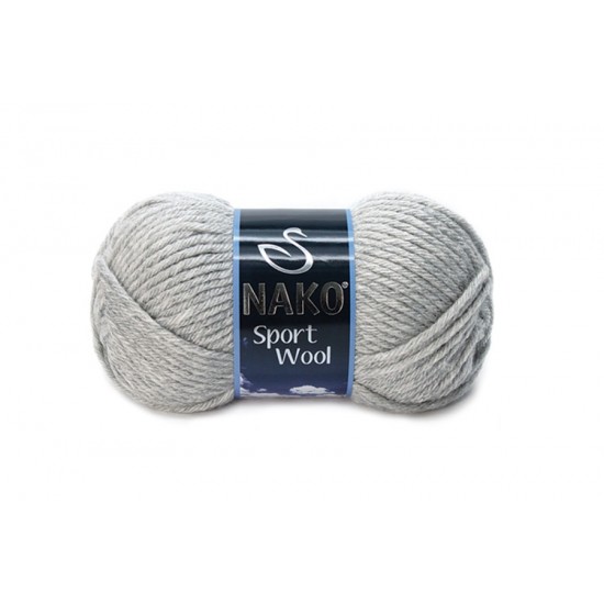 Nako Sport Wool Açık Gri Melanj-195
