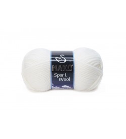 Nako Sport Wool Beyaz-208