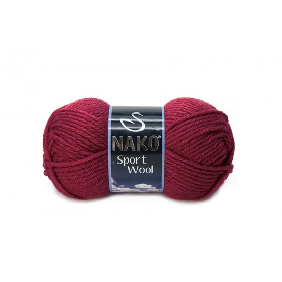 Nako Sport Wool Bordo-6592