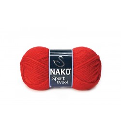 Nako Sport Wool Kırmızı-1140