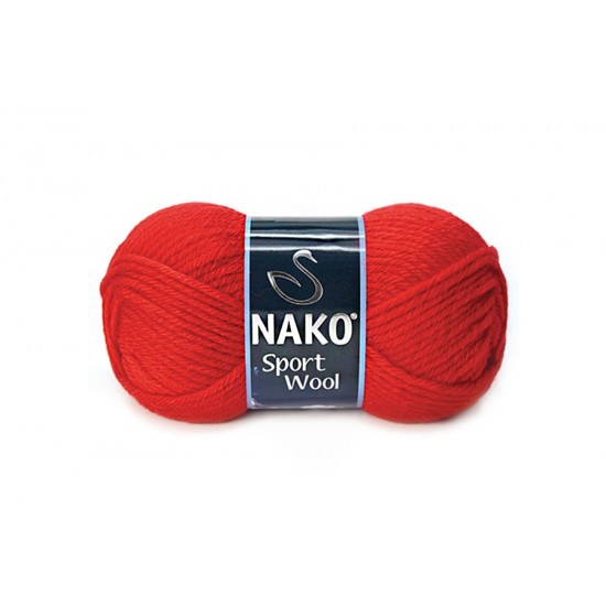 Nako Sport Wool Kırmızı-1140