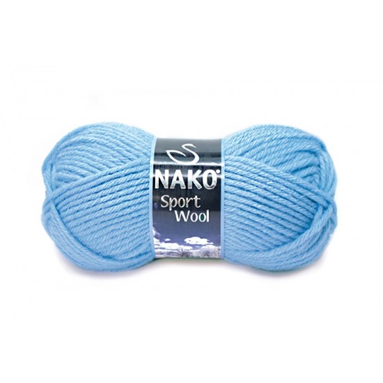 Nako Sport Wool Mavili Menekşe-271