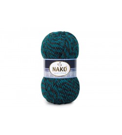 Nako Sport Wool Petrol Siyah Muline-21341