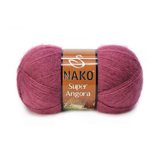 Nako Süper Angora Vişne-456
