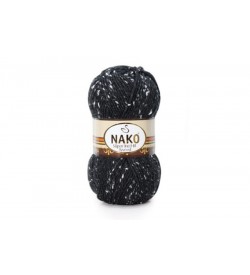 Nako Süper İnci Hit Tweed Siyah-217