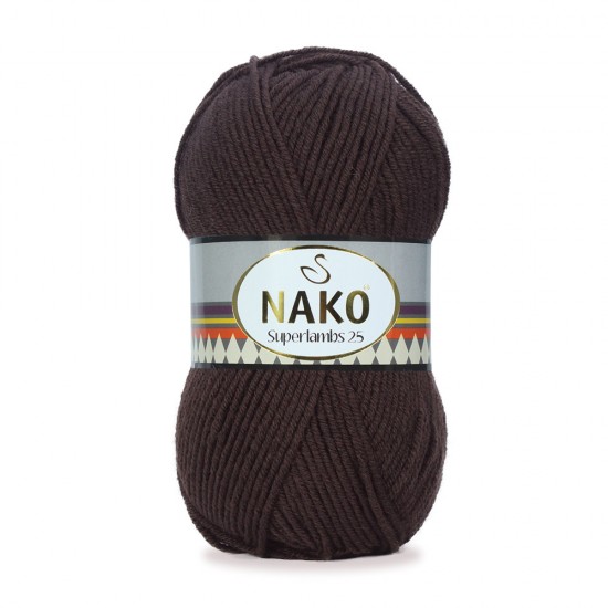 Nako Superlambs 25 Kahverengi 4904