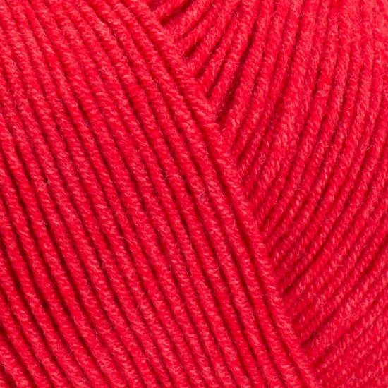 Yarnart Jeans Kırmızı El Örgü İpi 26