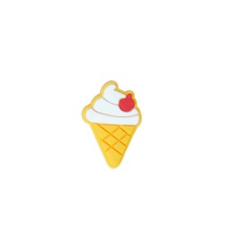 Sarı Renk Dondurma Figürlü Silikon Obje 