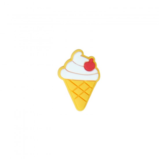 Sarı Renk Dondurma Figürlü Silikon Obje 