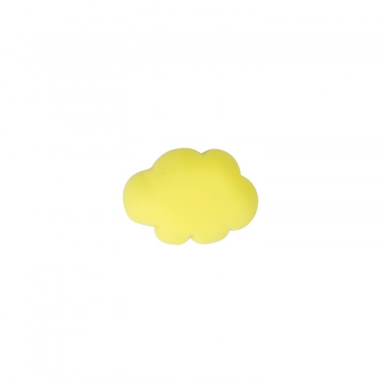 Sarı Renk Bulut Figürlü Silikon Obje