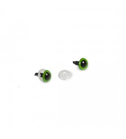 Yeşil Amigurumi Vidalı Göz 10 mm