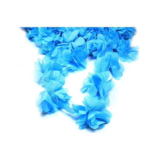 Mavi Şifon Çiçek